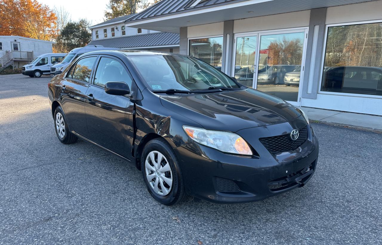 TOYOTA COROLLA BA 2010 black sedan 4d gas JTDBU4EE3AJ071231 photo #1