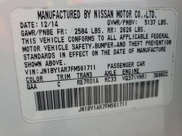 2015 INFINITI Q70 3.7 JN1BY1AR7FM561711