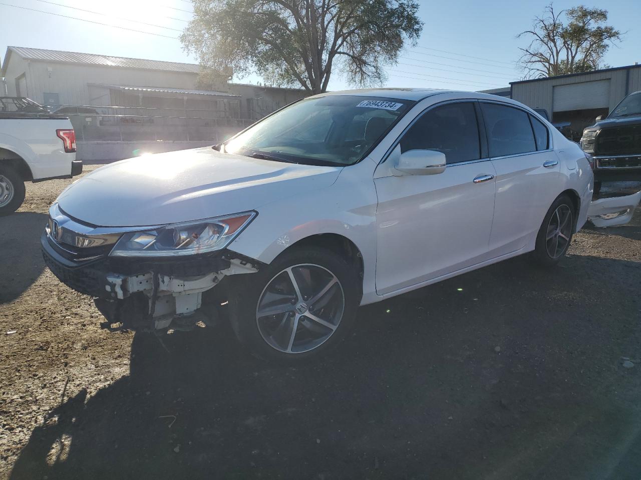 Lot #2986539272 2016 HONDA ACCORD EX