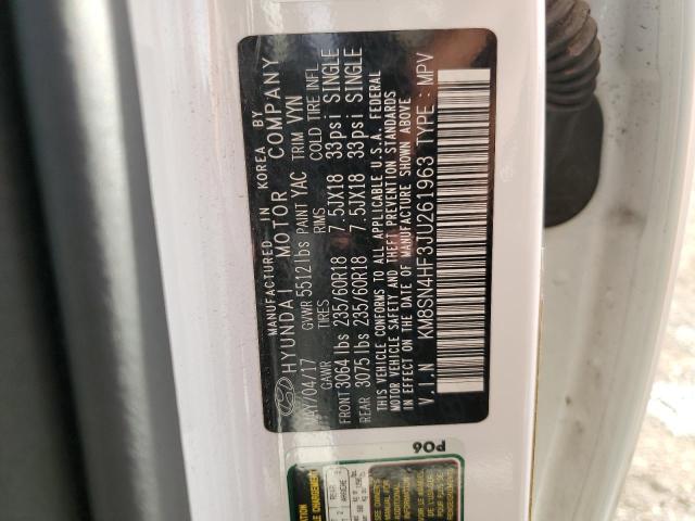 2018 HYUNDAI SANTA FE S - KM8SN4HF3JU261963