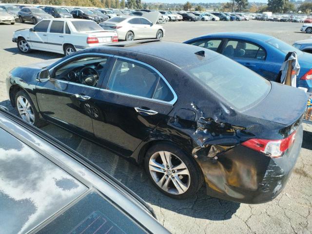 ACURA TSX 2010 black  gas JH4CU4F42AC002236 photo #3