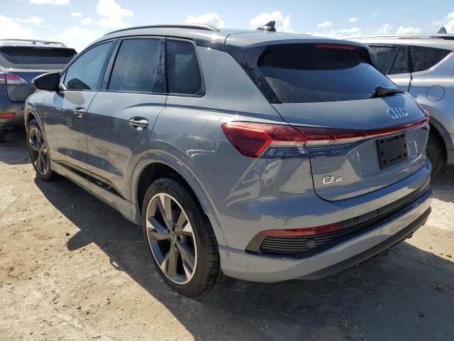 AUDI Q4 E-TRON 2024 gray  electric WA1LUBFZ1RP069359 photo #3