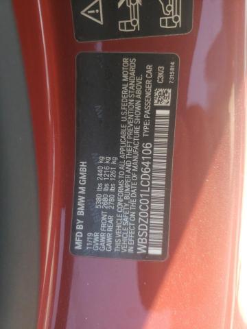 2020 BMW M8 - WBSDZ0C01LCD64106