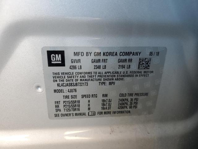 2018 BUICK ENCORE PRE - KL4CJASB3JB722173