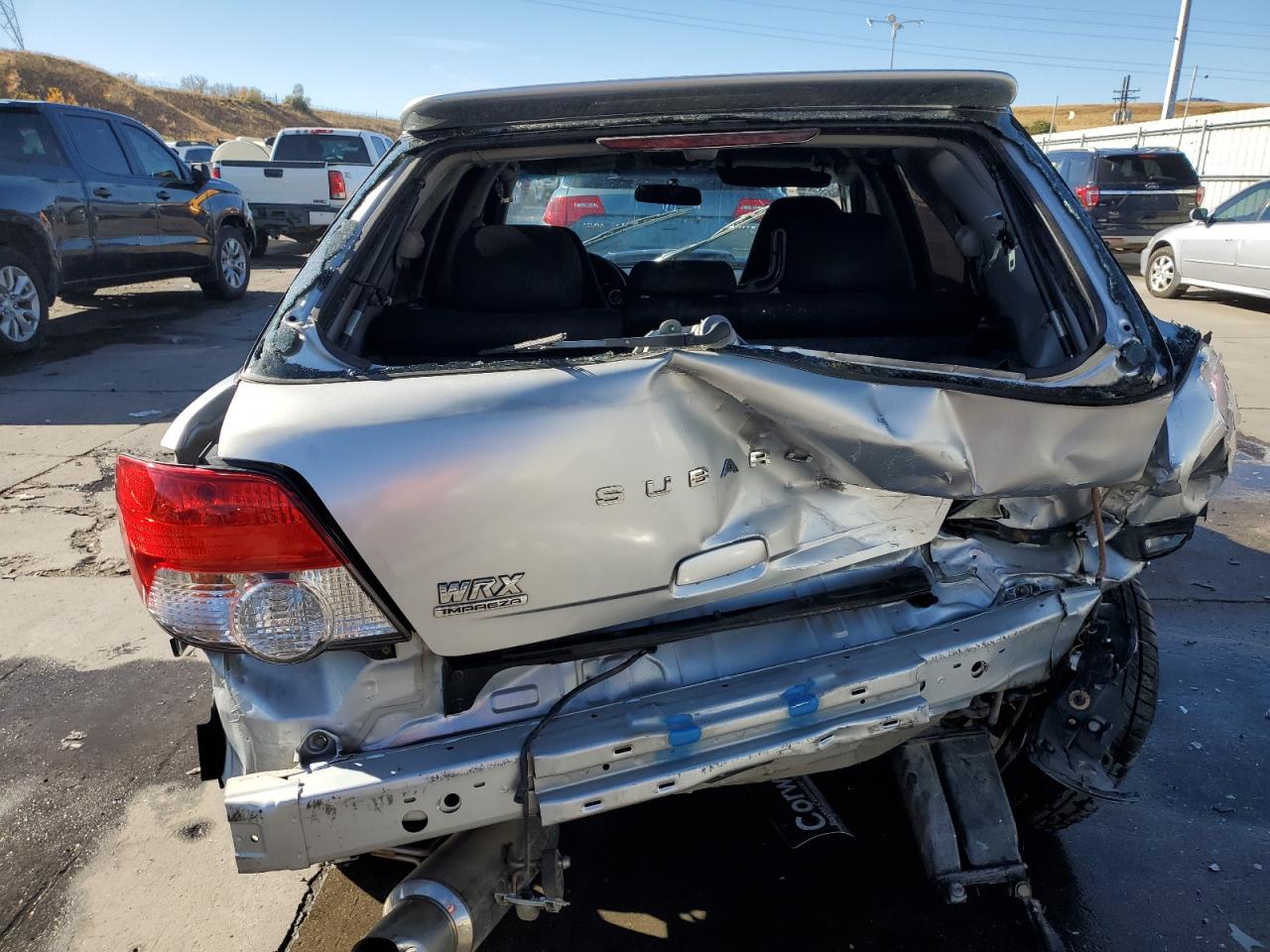 Lot #2955577525 2004 SUBARU IMPREZA WR