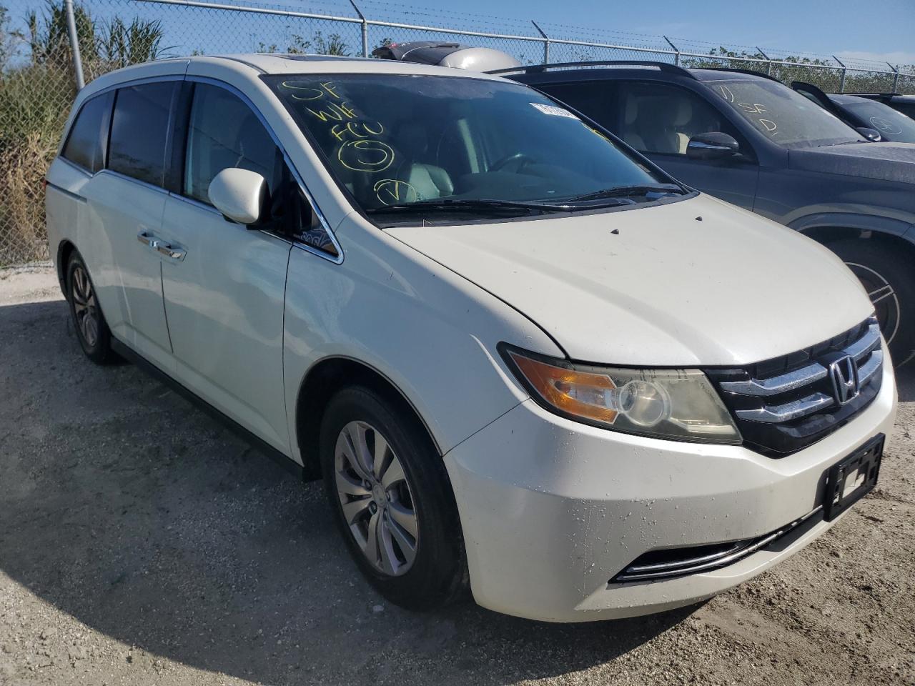 Lot #3025674466 2015 HONDA ODYSSEY EX