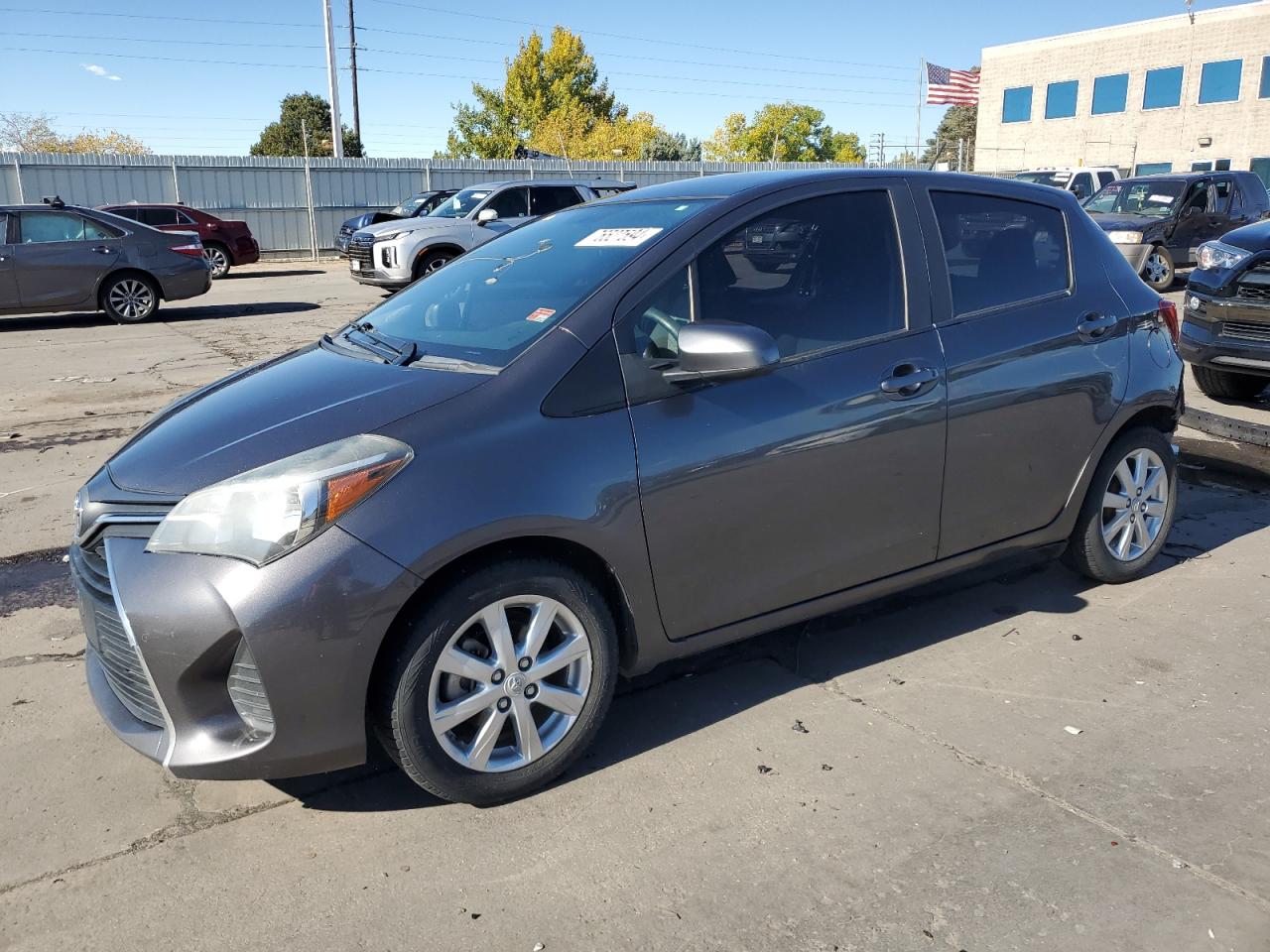 Lot #2955577500 2015 TOYOTA YARIS