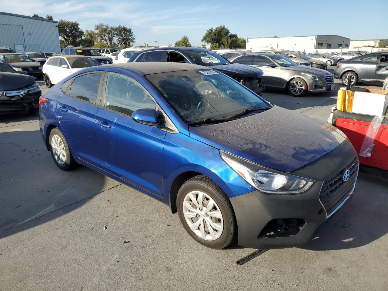 Lot #2923264553 2020 HYUNDAI ACCENT SE