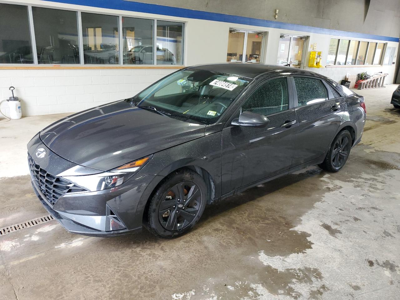 HYUNDAI ELANTRA SE 2021 gray  gas 5NPLM4AG0MH044447 photo #1