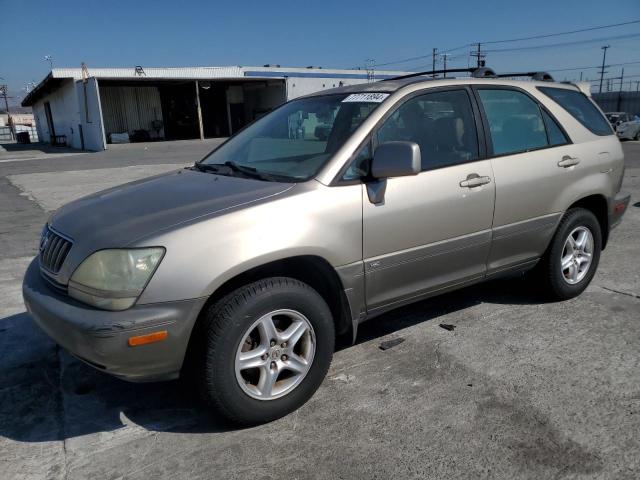 LEXUS RX 300 2002 tan 4dr spor gas JTJGF10U620138471 photo #1