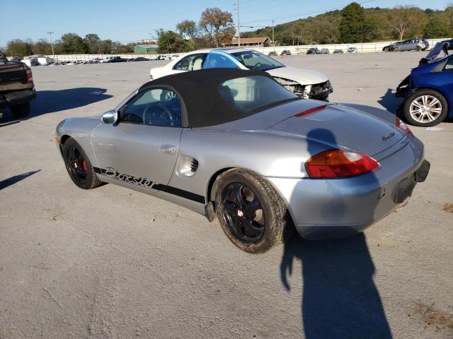 PORSCHE BOXSTER 1998 silver  gas WP0CA298XWU622900 photo #3