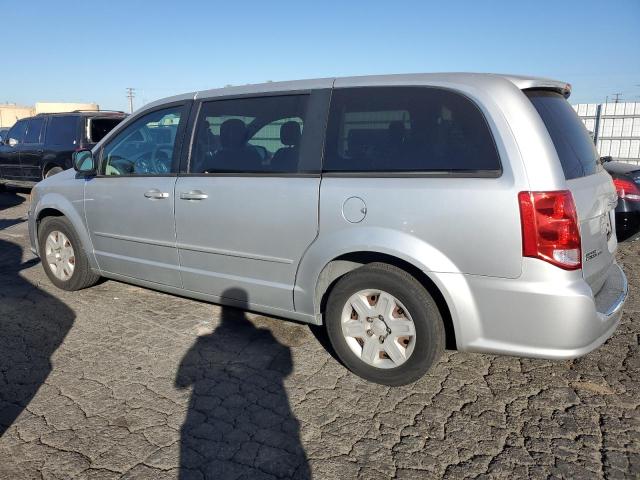 DODGE CARAVAN 2012 silver  flexible fuel 2C4RDGBG1CR287972 photo #3