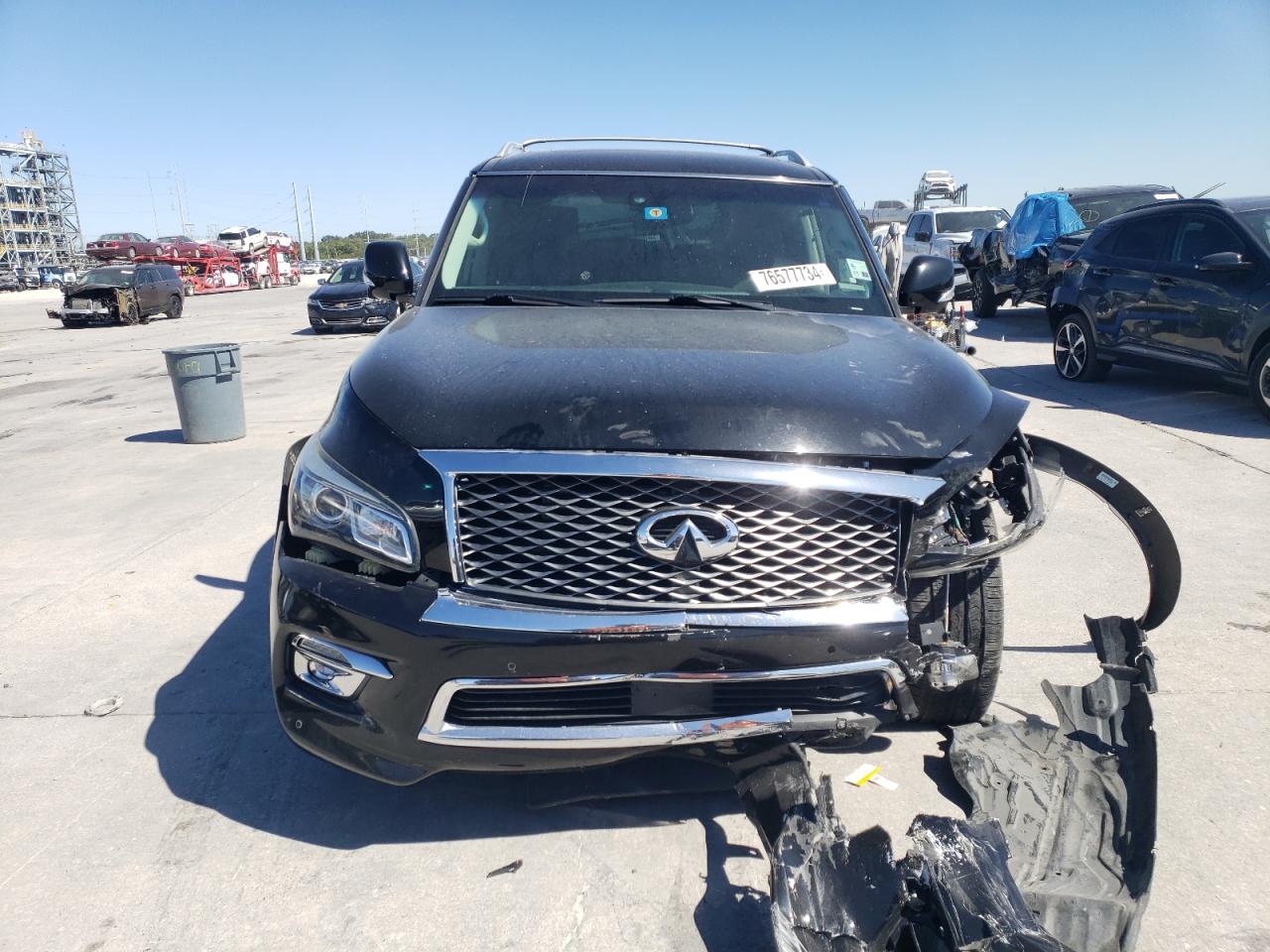 Lot #2969954878 2015 INFINITI QX80