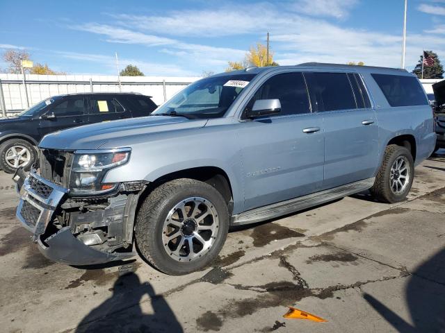 CHEVROLET SUBURBAN K 2015 blue  gas 1GNSKJKC0FR712603 photo #1