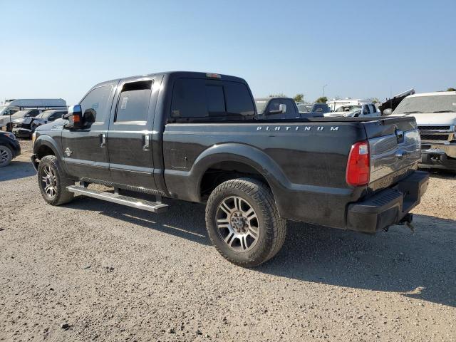 FORD F250 SUPER 2015 black crew pic diesel 1FT7W2BTXFED52109 photo #3