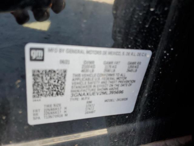 2021 CHEVROLET EQUINOX LT - 3GNAXUEV2ML395696