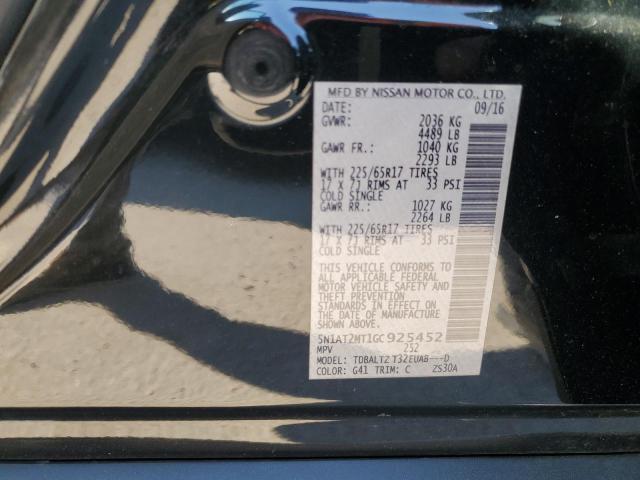 2016 NISSAN ROGUE S - 5N1AT2MT1GC925452