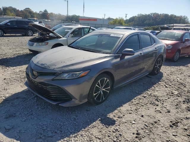 TOYOTA CAMRY L 2018 charcoal  gas 4T1B11HK1JU604115 photo #1