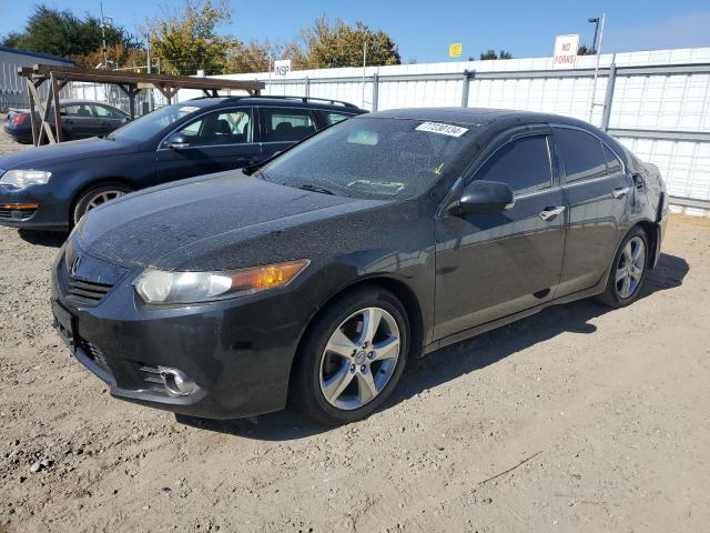 ACURA TSX 2014 black  gas JH4CU2F44EC002104 photo #1