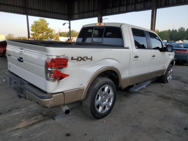 FORD F150 SUPER 2014 white  gas 1FTFW1ET0EFA90045 photo #4