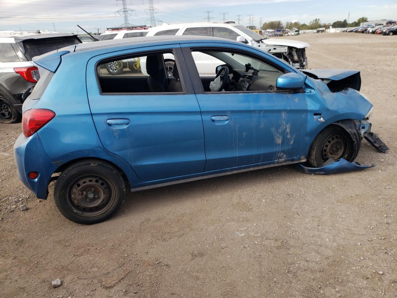 Lot #2952836784 2015 MITSUBISHI MIRAGE DE