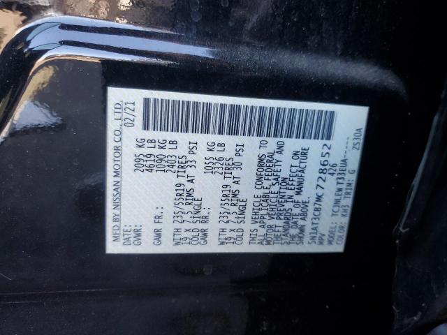 2021 NISSAN ROGUE SL - 5N1AT3CB7MC728652