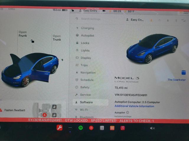 VIN 5YJ3E1EA5JF024951 2018 Tesla MODEL 3 no.9