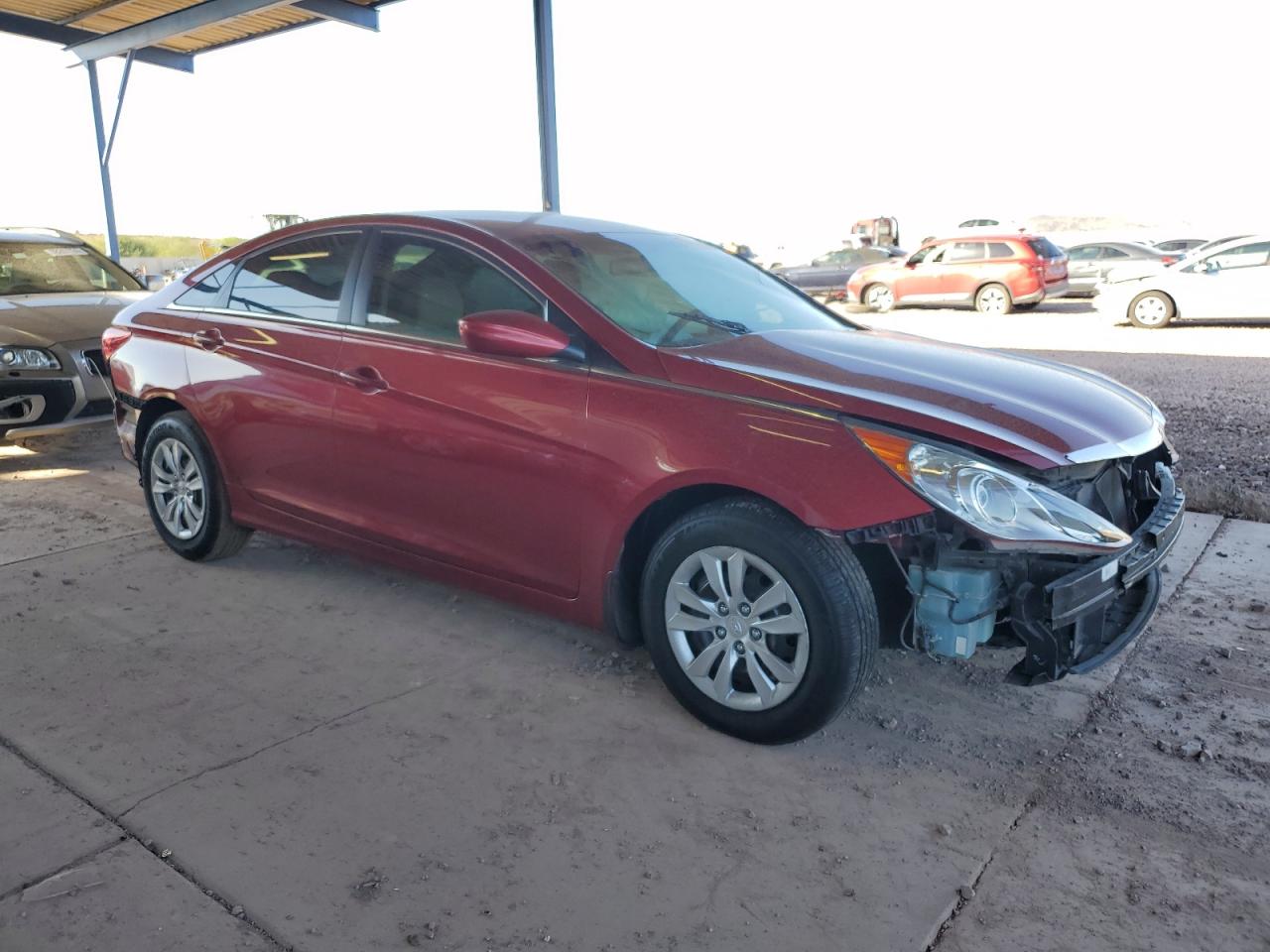 Lot #3029504351 2011 HYUNDAI SONATA GLS