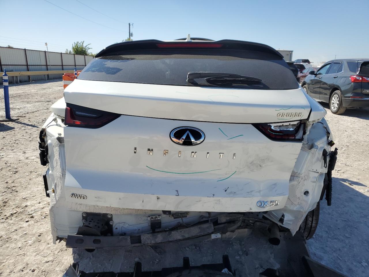 Lot #2943186471 2022 INFINITI QX55 SENSO