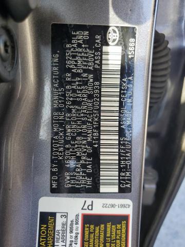 2015 TOYOTA CAMRY LE - 4T1BF1FK5FU023938