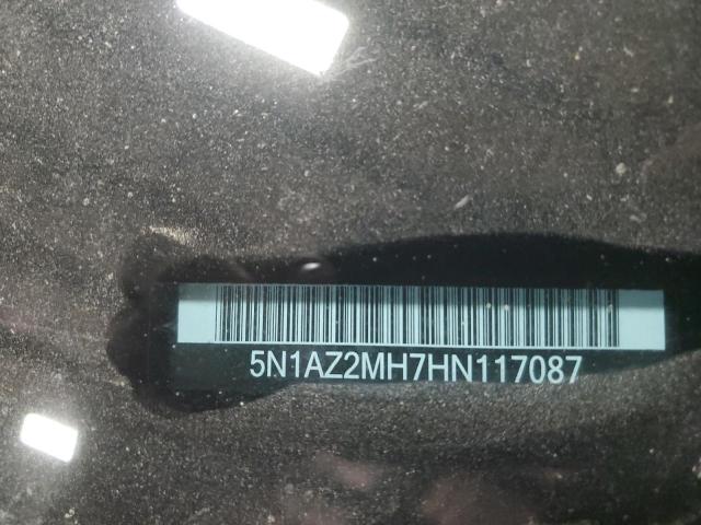 2017 NISSAN MURANO S - 5N1AZ2MH7HN117087