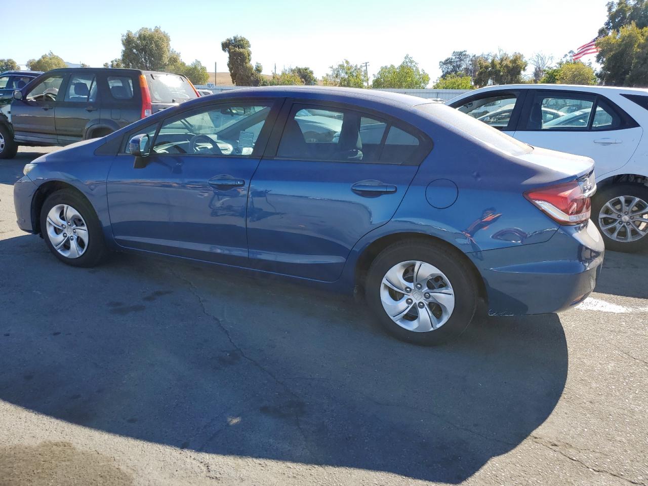 Lot #3029402684 2014 HONDA CIVIC LX