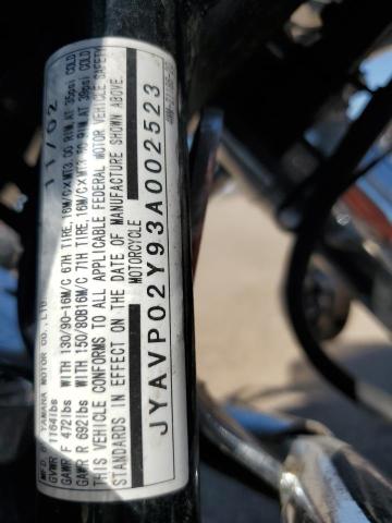 2003 YAMAHA XV1600 AS JYAVP02Y93A002523