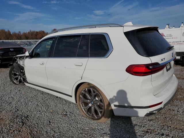 BMW X7 XDRIVE4 2021 white  gas 5UXCW2C02M9E80080 photo #3