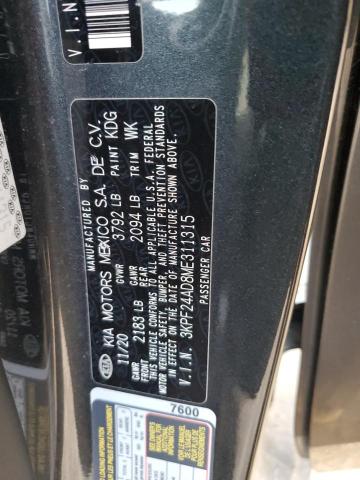 2021 KIA FORTE FE - 3KPF24AD8ME311315