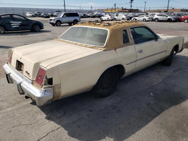 CHRYSLER CORDOBA 1978 cream   SS22J8R222909 photo #4