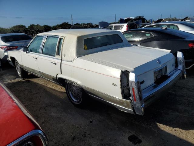 CADILLAC BROUGHAM 1990 white  gas 1G6DW54Y6LR711203 photo #3