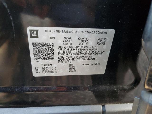 2020 CHEVROLET EQUINOX LS - 2GNAXHEV3L6184890