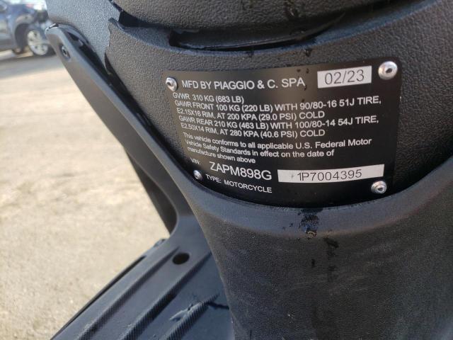 2023 PIAGGIO LIBERTY 15 ZAPM898G1P7004395