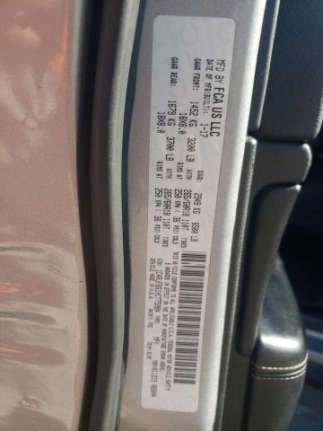 2017 JEEP GRAND CHER - 1C4RJFBG1HC775984