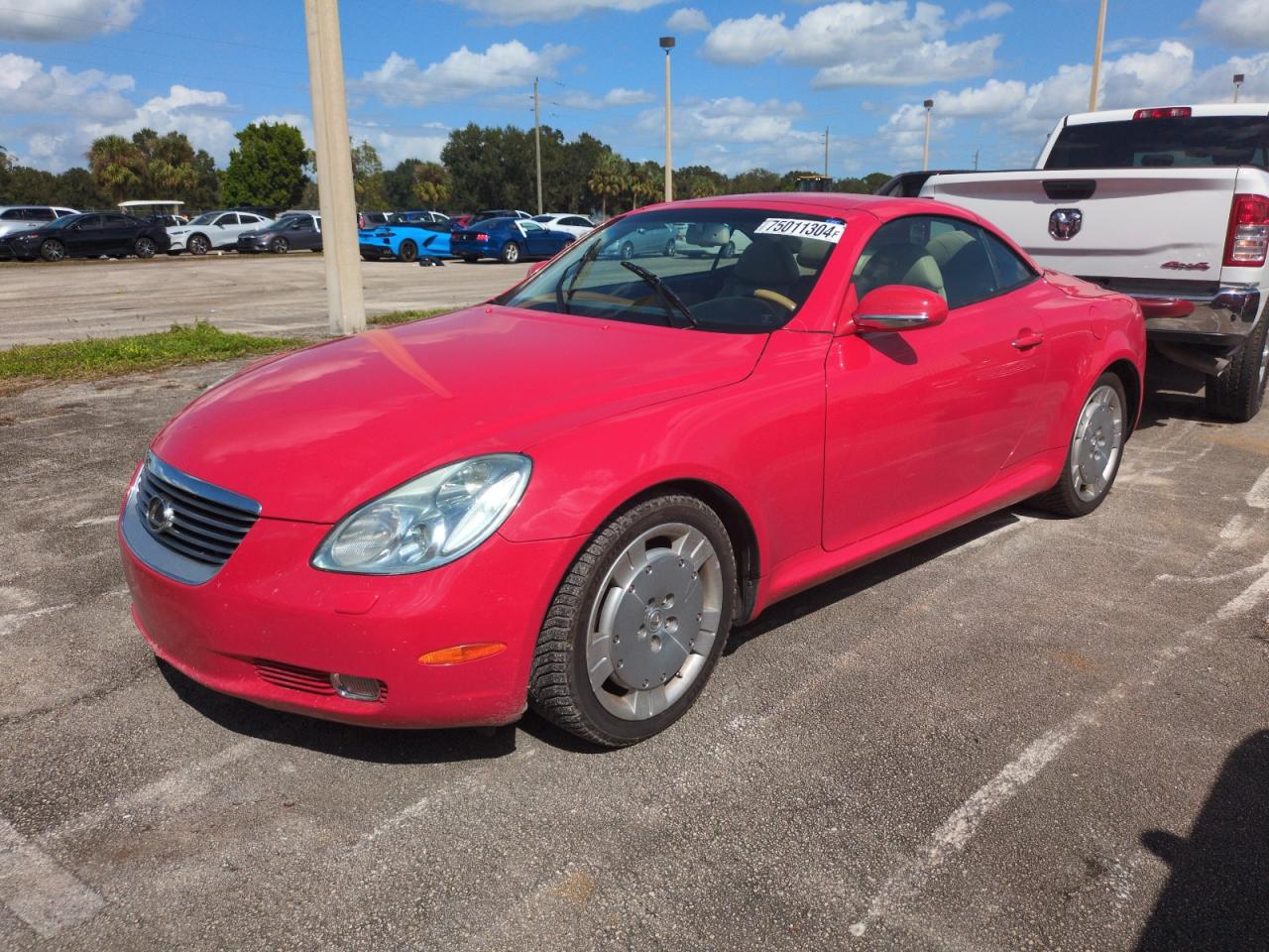 Lot #2935673842 2002 LEXUS SC 430