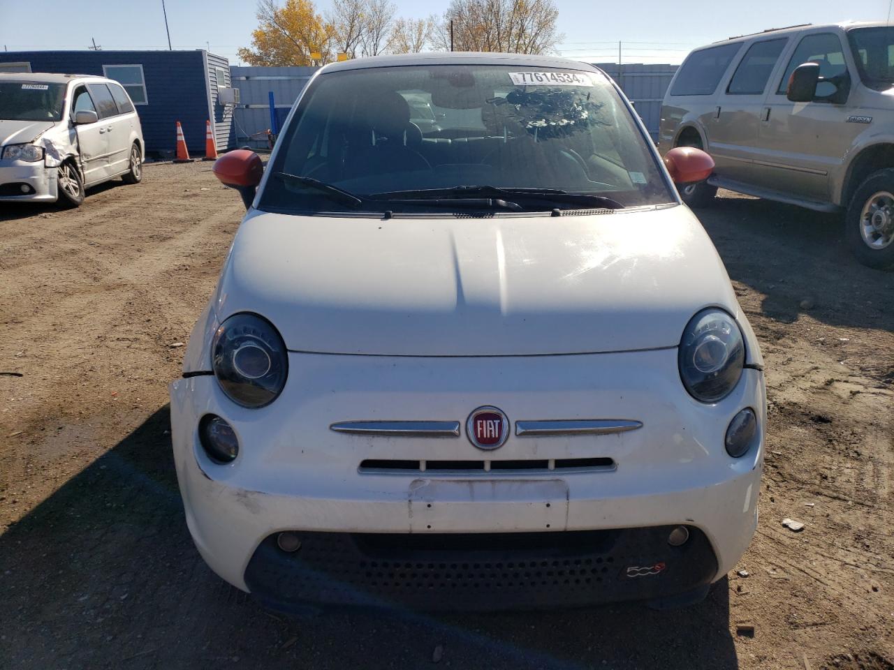 Lot #2935743836 2016 FIAT 500 ELECTR