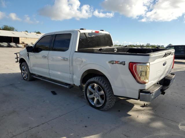 FORD F150 SUPER 2021 white  gas 1FTFW1E86MFA29289 photo #3