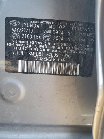 2020 HYUNDAI ELANTRA SE - KMHD84LFXLU937030