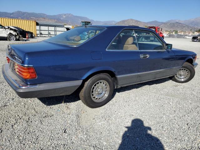 MERCEDES-BENZ 500 SEC 1984 blue  gas WDBCA44A9EA013057 photo #4