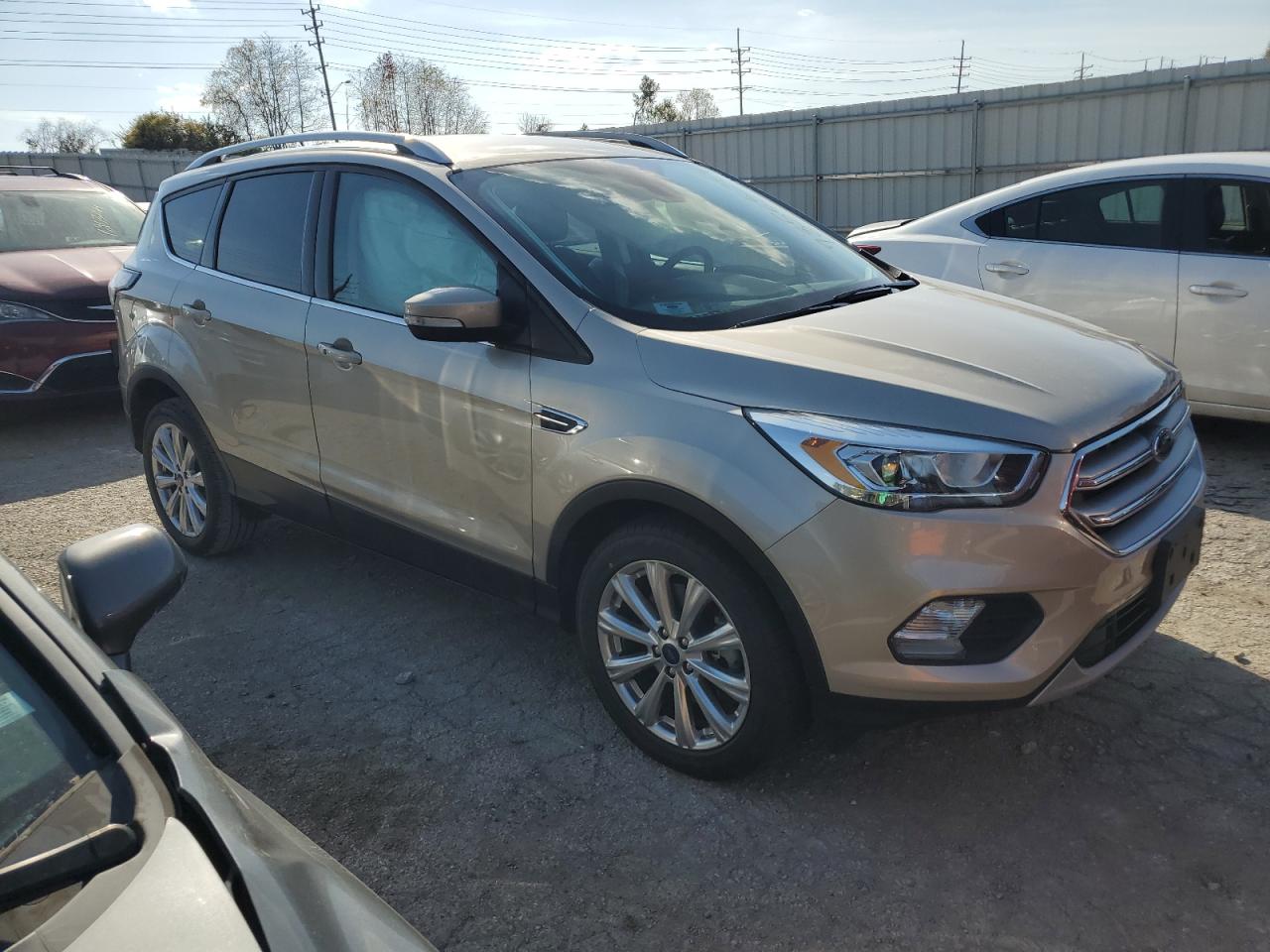 Lot #2984447660 2017 FORD ESCAPE TIT