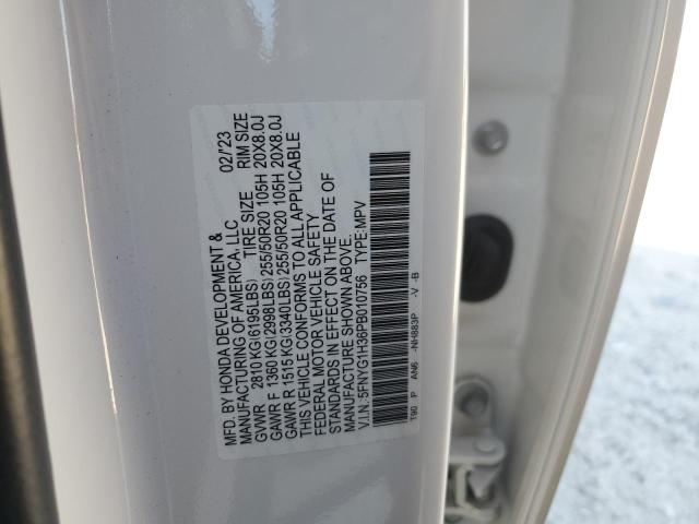 2023 HONDA PILOT SPOR - 5FNYG1H36PB010756