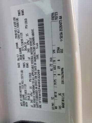2017 FORD F150 SUPER - 1FTEW1EP4HKE22269