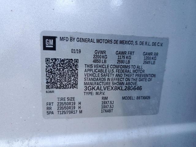2019 GMC TERRAIN SL - 3GKALVEX8KL280646