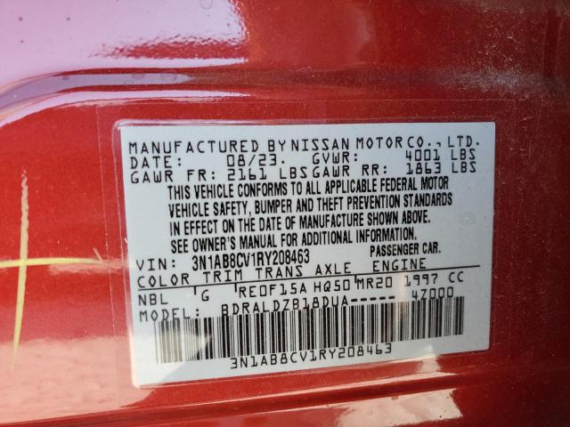 2024 NISSAN SENTRA SV - 3N1AB8CV1RY208463